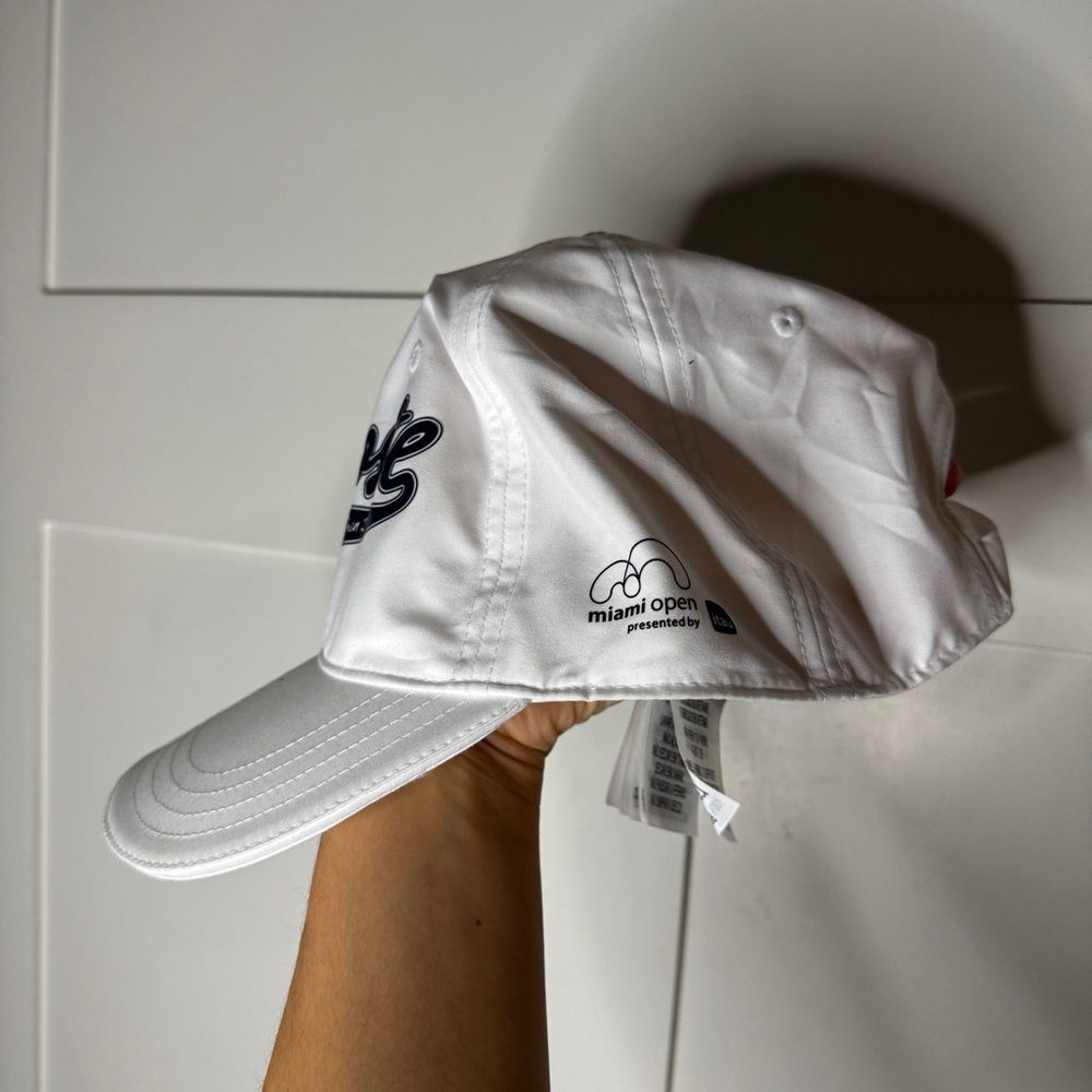 Lacoste White Miami Open 2025 Hat - Picture 2 of 5